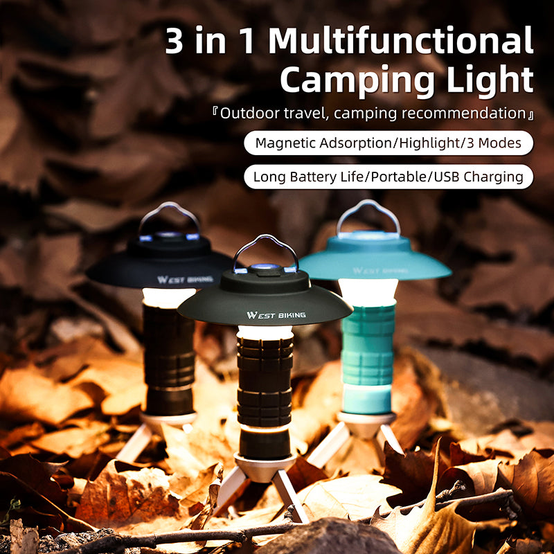 Camping Light, Household Led Light, Camping Tent Light, Portable Magnetic Suction Emergency Flashlight