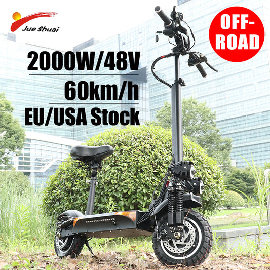 E Scooter Adult 48v 2000w Kickscooter Dual Motor With