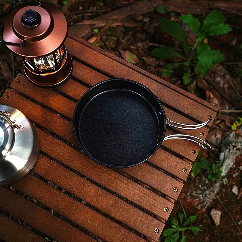 Camping Kochgeschirr Utensilien Ausrüstung Camping Zubehör Kits Kochgeschirr Falt kochset für 4-5 Personen Kochen im Freien