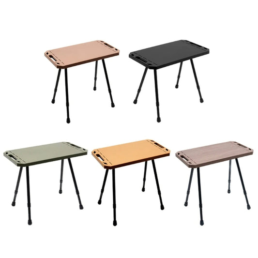 Pick nic Tisch Falbar Adjustable Height Outdoor Table Aluminium Alloy Tactical Table for Outdoor Indoor Picnic BBQ Hiking