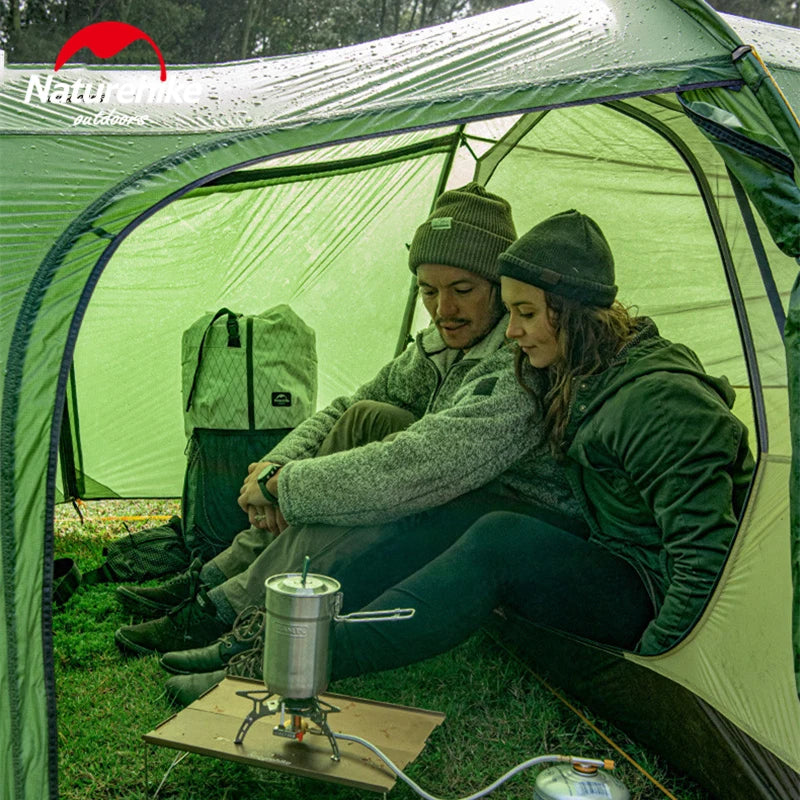 Naturehike Camping 3 Personen Zelt wasserdicht im Freien ultraleichte 4 Saison Zelt 2 Personen Zelt