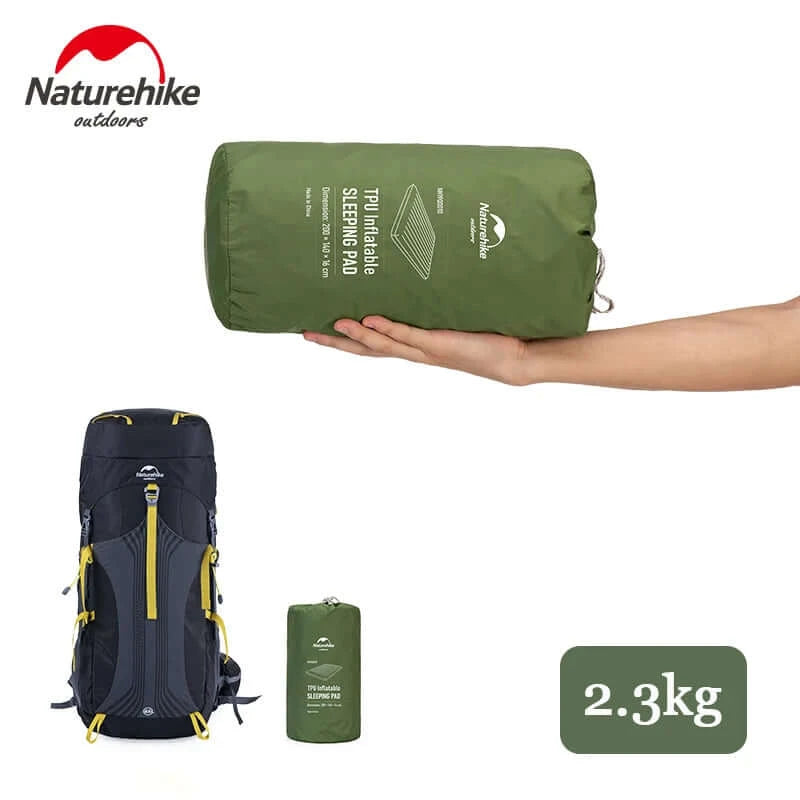 Aufblasbare Matratze Naturehike Camping Air Kissen 1-2 Person TPU 16cm Verdickt Tragbare Wasserdichte Outdoor Ultraleicht Matte