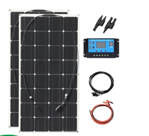 Solarsystem für zu Hause oder wohnmobil Komplettset mit 1000 W 2000 W Solarpanel