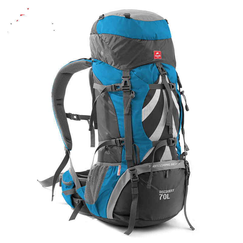 Rucksack 70L Outdoor Hiking Backpack Nylon Waterproof